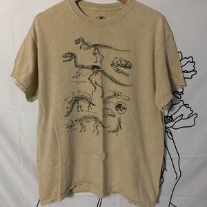 Medium tan dinosaur t shirt from Buckle